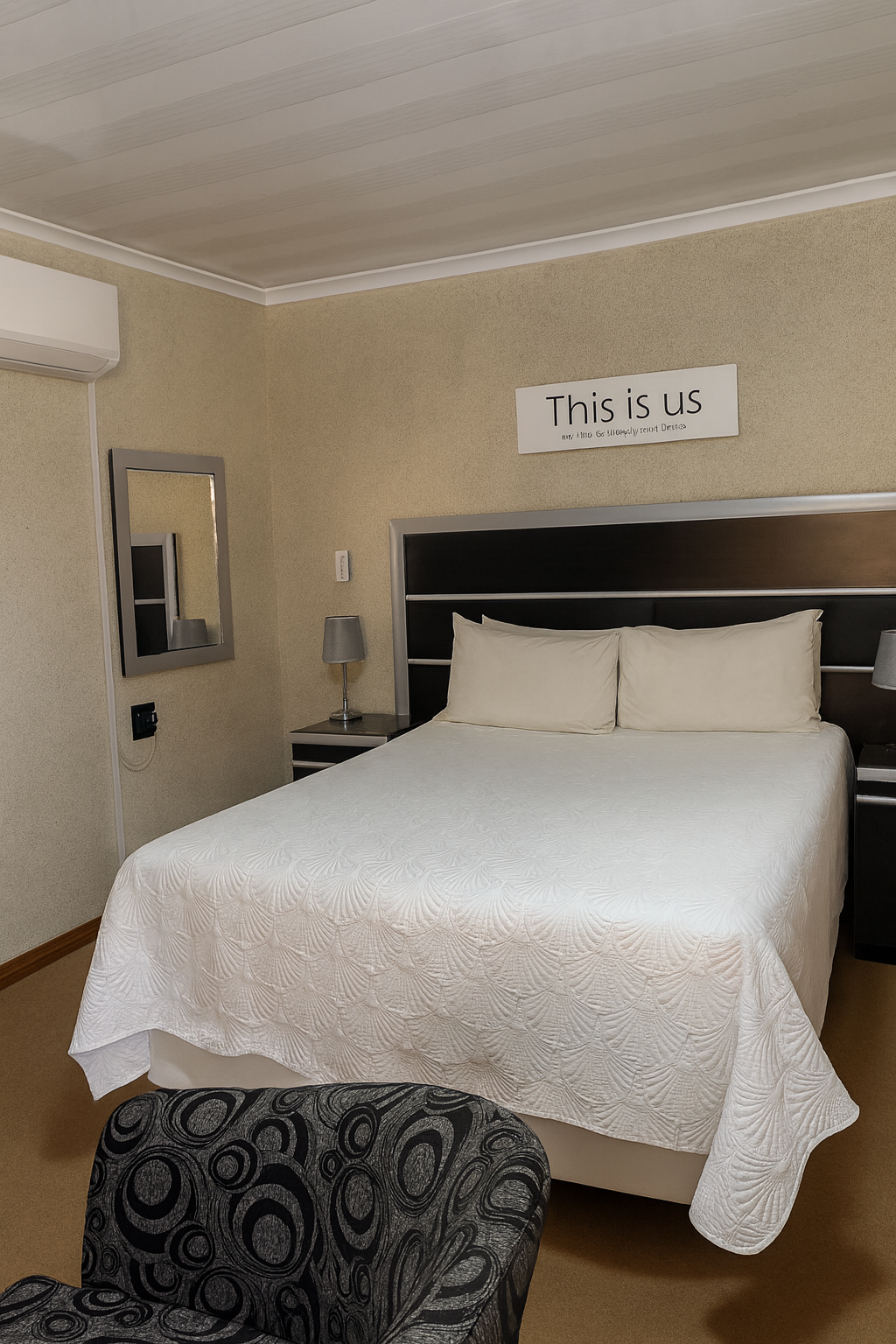 Executive room with premium bedding and bedside tables
